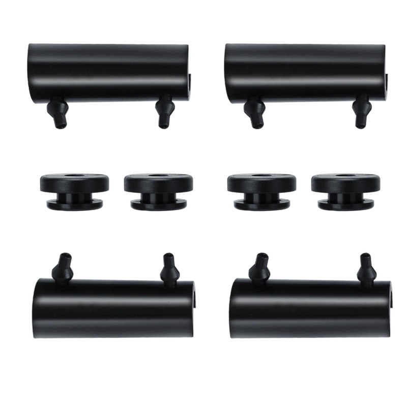 VPZMT Rubber Mounts Support Cushion Hard Saddle Bags for Harley