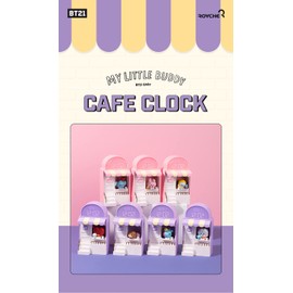 BT21 Chimmy Cafe Clock Led Desk Clock/Figure Home Deco