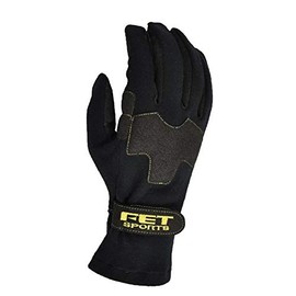 FET Sports 71172532FT3DLW32 3D Lightweight Gloves Racing Gloves Black x Black L Size