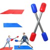 2Pcs Gladiators Pugil Sticks, Inflatable Gladiator Game Set, Pugil Sticks