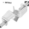 Ciieeo 3pcs Lab Stand Rod Clamp Holder: Adjustable Bosshead Clamp