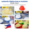Small 24 Pcs Puto Molder Filipino (2.2" x 1") -