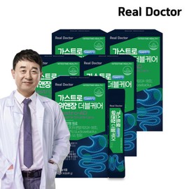 Real Doctor Gastro AD Stomach & Intestinal Double Care Stomach Health Intestinal Health 3.5g x 14 Packets (49g) 5 Stomach Burn Intestinal Health Multi-Care / 리얼닥터 가스트로AD 위앤장 더블케어 위건강 장건강 3.5g x 14포(49g) 5개 위속쓰림 장건강 멀티케어