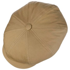 Stetson Hatteras Hertford Flat Cap Men Khaki 7-7 1/8