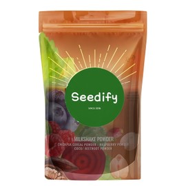 Seedify™Work From Home Energy Packs - 12g Plant Based Protein& 8 antioxidant-rich superfoods - Focus Support for Professionals, For Shakes & Smoothies，Cocoa Flavor, 1.59Oz