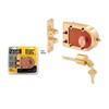 Segal Single Cylinder Deadbolt - Genuine Jimmy Proof Lock -