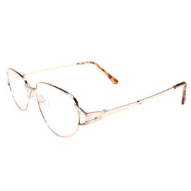 Genuine Vintage Gold Frame Womens Reader 1.00 Reading Glasses