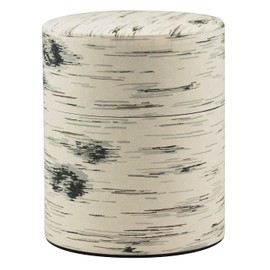 Kotodo Takahashi Seisakusho Tea Caddy White Birch Can, Flat Type, 7.1 oz (200 g)
