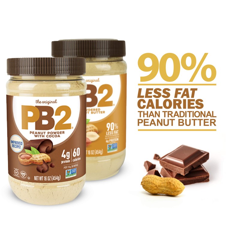 PB2 Powdered Peanut Butter Bundle - Original PB2 and Cocoa