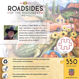 MasterPieces 550 Piece Jigsaw Puzzle for Adults, Family, Or Kids - Summer Fresh - 18"x24"