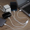 Herfair Micro USB Splitter - 4 in 1 Micro USB