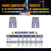 lepni.me Men's Summer Shorts with Pockets, Breathable Comfortable Work Wear,