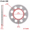 Caltric Drive Chain & Sprockets For Kawasaki KLX140L 2008-2024