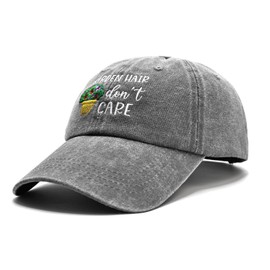 Gardening Gifts for Women Men, Gardening Hat, Gifts for Gardeners Woman, Gardening Accessories for Mom Aunt Grandma, Cute Gardening Gifts for Gardeners, Unique Gardening Adjustable Baseball Caps