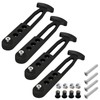 4 Pack Boat Telescoping Ladder Rubber Strap Boarding Fixed Lock