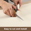 ALIUNI 100% EVA Shelf Liner for Kitchen Cabinet, 12" x