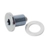 Tusk Low-Profile Magnetic Drain Bolt Compatible with Kawasaki KLR650 1987-2018,