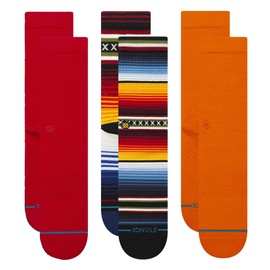 Stance Crew Socks - Curren x Icon - Medium 3 Pack