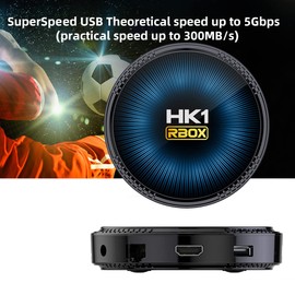 Amlogic S905W2 TV Box Android 11.0 TV Box HK1 Box 4GB RAM 64GB ROM Dual-WiFi 2.4GHz/5GHz BT Quad Core 64 Bits 3D/8K 1000M Smart TV Box