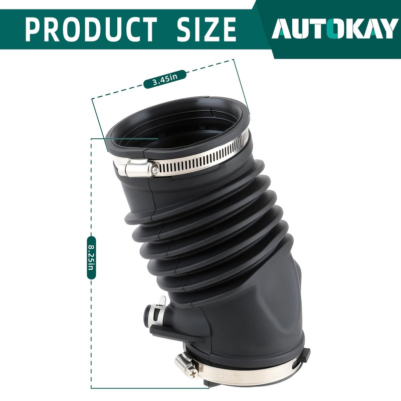 AUTOKAY 17228-RYE-A10 Air Intake Hose Fits for Acura MDX 2010
