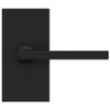Baldwin HD.SQU.CFR Square Non-Turning One-Sided Dummy Door Lever with 5