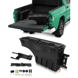 SCITOO Lock And Keys Truck Bed Storage Box Tits For Ford For F-250 Super Duty For F-350 Super Duty 2017-2022 Right Passenger Side