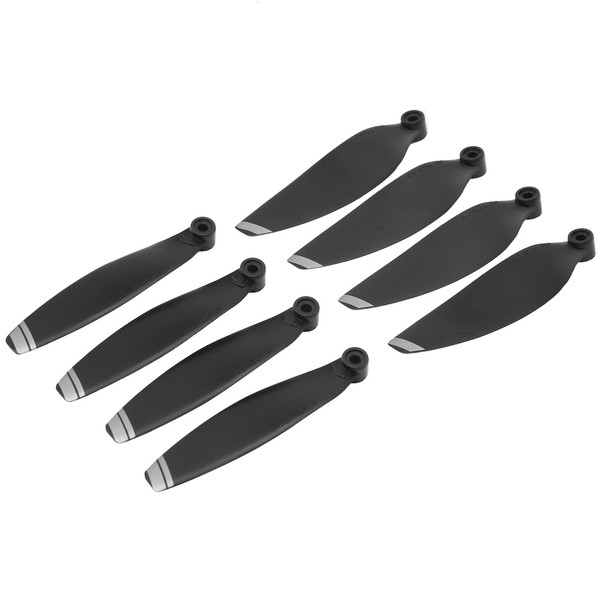 ciciglow 8 Pcs Drone Blades for Mavic Mini 2, Propellers Replacement, Low-Noise and Quick-Release Blades (Silver edge)