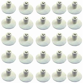 Golf Rubber Tee's - White Criss Cross Tee Peg - Pack of 25