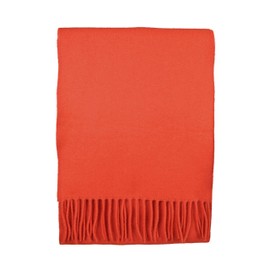 Toutacoo, Wool Scarf, Wool Scarf – Men & Women, 18B-Coral