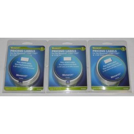 Avery LOT of 3 - GENUINE MONARCH 1110 WHITE LABELS  9 ROLLS (9567 labels ) 925036