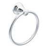 Moen Y2686CH Banbury Bathroom or Kitchen Towel Ring, Chrome