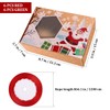 Cabilock 12pcs Christmas Cookie Boxes Packaging Kraft Paper Candy Boxes