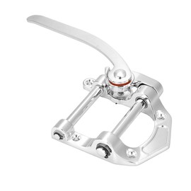 Guitar Vibrato, Bigsby Vibrato Tailpiece Tremolo for SG LP Jazz Guitars Musical Instrument (Silver)