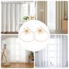 DEFIYEAR 2PCS Magnetic Curtain Tie Backs, Flower Shaped Curtain Binding