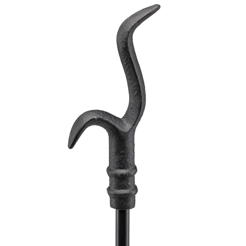 Uniflame, P-1009, 37" Black Poker With Key Handle