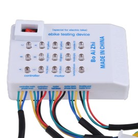 COSSIKA E-Bike-Messgerät, 24 V/36 V/48 V/60 V/72 V, Elektroauto, E-Bike-Roller, bürstenloser Motor-Controller-Tester, schnelles, batteriebetriebenes Gerät