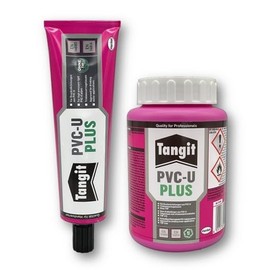 Tangit PVC-U Plus Glue for Gas and Drinking Water Pipes Pressure Pipes and Pressureless Pipes (125 g/3 Pieces)