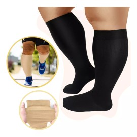 Calcetas Compresión Tallas Extra Medias Altas Talla Grande F