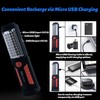Wolfteeth LED Work Light, Rechargeable Magnetic Flashlights for Mechanics, 360°