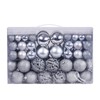 100 Pack Christmas Ball Ornaments (Silver)