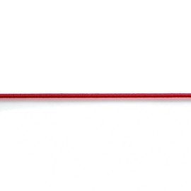 Prym 971235 Elastic-Kordel, rot, 60% ED 40% PES, Ø 2,5 mm | 3 m