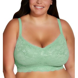 Cosabella Womens Say Never Ultra Curvy Sweetie Bralette, Ghana Green, Medium