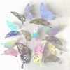 Dolores 36pcs Mariposas Decorativas Pared 3d Fiestas Adorno Pegatina