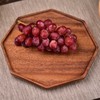 Tea Plate Natural Wood Environmental Protection Uniform Texture Odorless Serving
