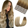 Sindra Tape-In Real Hair Extensions, Remy Tape-In Hair Extensions, Human