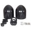 Pair Rockville MAC80B 7.7" Black Aluminum Wakeboard Tower Speaker Pod