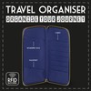 Legami - Blue Travel Document Bag Travel Organizer ID Holder