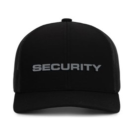 13FA Security Adjustable Mesh Back Cap | Durable Snapback Hat | Breathable Fast Dry Comfort