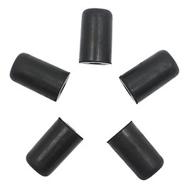 Cello Endpin Rubber Tip End Pin Cap,Cello End Pin Punta de Violonchelo de Goma 5 Pcs Cello Antideslizante Final Pin Cap portátil Rubber Protector de Punta de Violonchelo de Cello Tapa de Punta