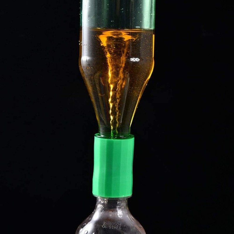 mciskin Vortex Bottle Connectors Tornado in One Bottle Fountain Connection